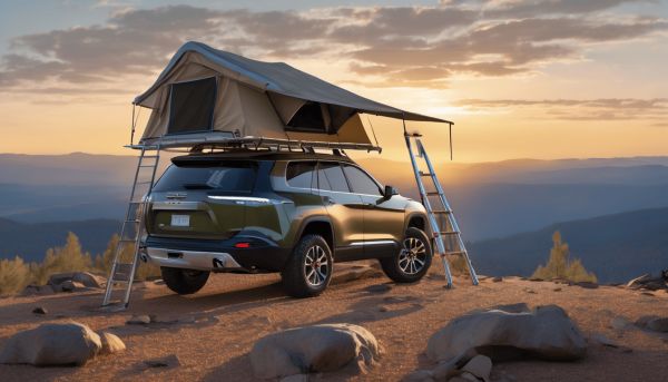 Ravivez vos escapades : la tente sur le toit qui révolutionne le camping