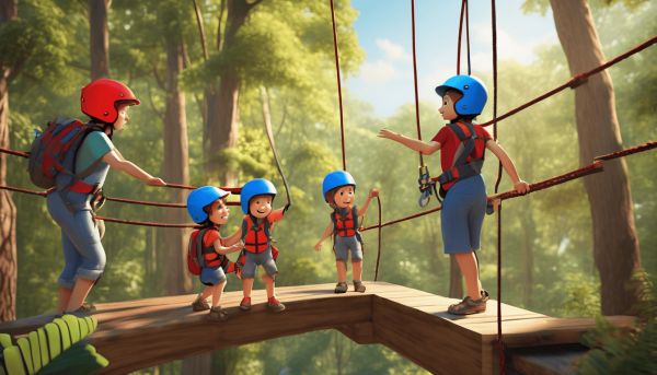 Vivez l’aventure en famille dans les parcs France Aventure